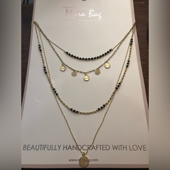 Myra Bag Jewelry - NWT 4 layer necklace set